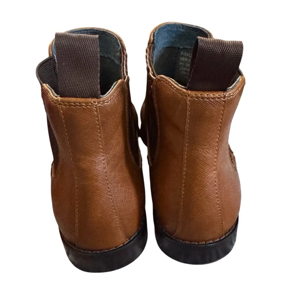 NWOB Men's Steve Madden Bromton Leather Chelsea Boot - Brown Men's Size 7.5